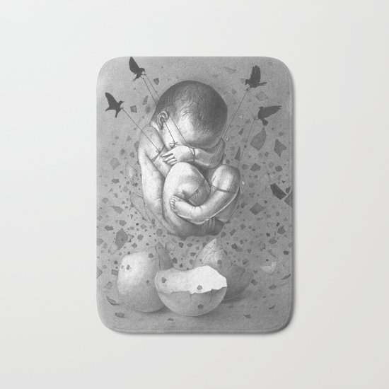 FRAGILE 1# Bath Mat