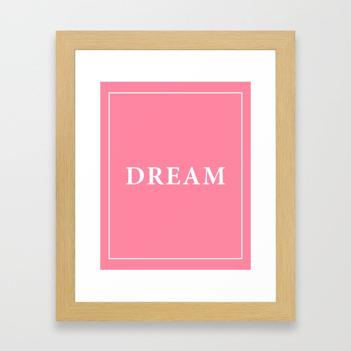 dream Framed Art Print