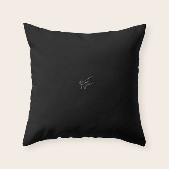 The Secret Throw Pillow