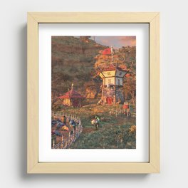 Grol'dom Farm (Art) Recessed Framed Print