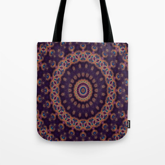 Peacock Jewel Tote Bag