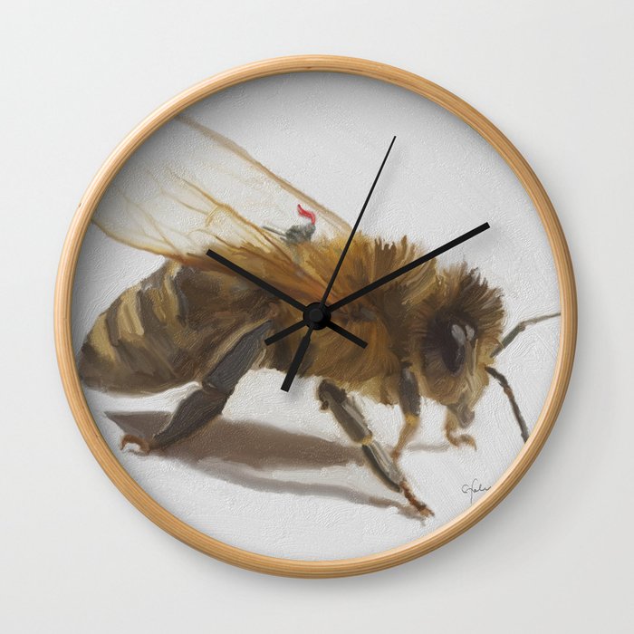 Sir Knights and his nobel Bee Wall Clock