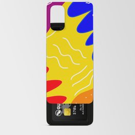 colorful lines shapes pattern design Android Card Case