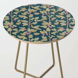 Fig Trees Prussian Blue Side Table