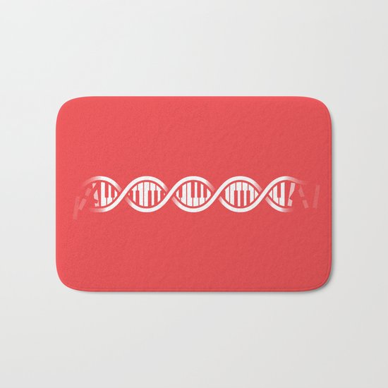 Musical DNA Bath Mat