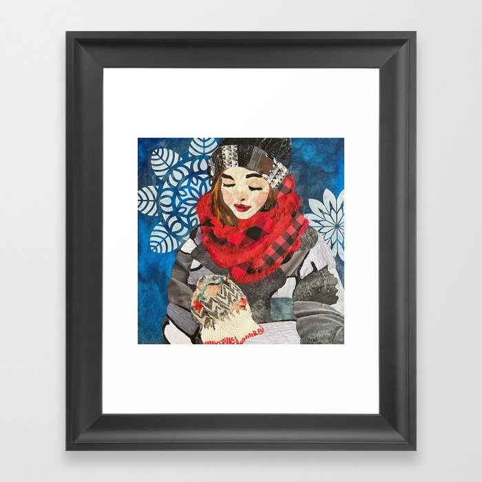 Winter Warmth Framed Art Print