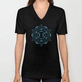 Code Mandala - React V Neck T Shirt