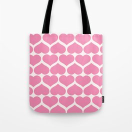 Pink hearts. St. Valentine's Day Tote Bag