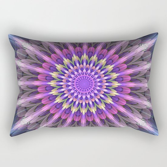 Flowering like sunbeams Rectangular Pillow