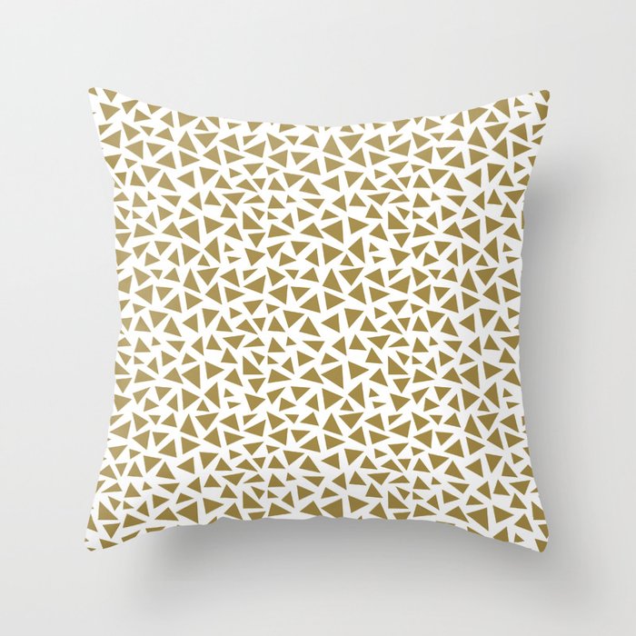 Tep Triangles Throw Pillow