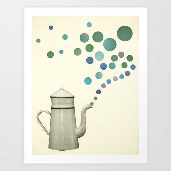 Coffee Art Print