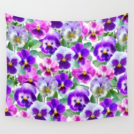 Bouquet of violets II Wall Tapestry