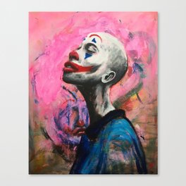 A Clown Reborn Canvas Print