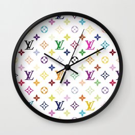 colorfull pattern Wall Clock