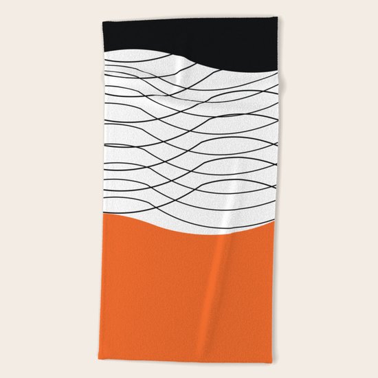 line Beach Towel