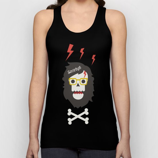 Society6 skull'n'bones Unisex Tank Top