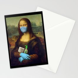 2020 Mona Lisa Stationery Card
