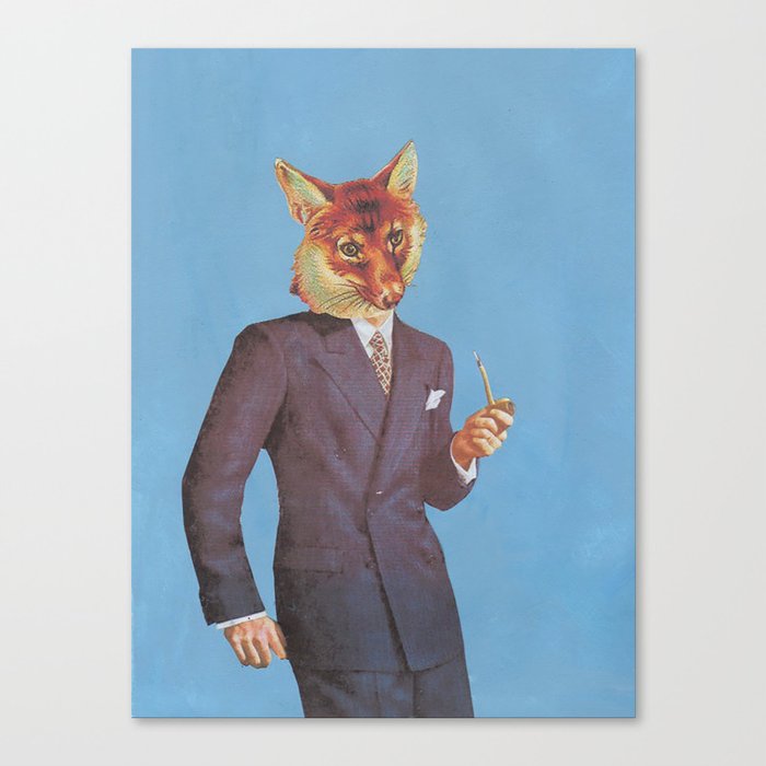 What a Fox! Canvas Print
