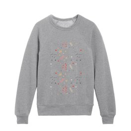 Red, Gold And Silver Christmas Collection Kids Crewneck
