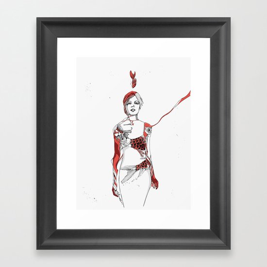STILL Framed Art Print