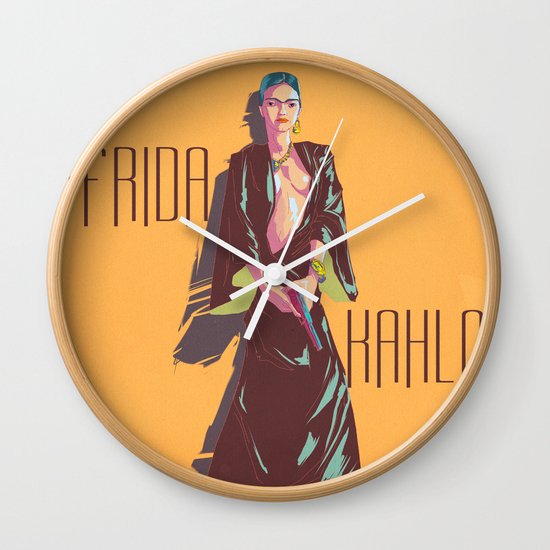 Frida Kahlo Wall Clock