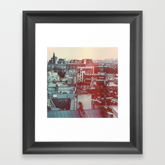 Paris Revisited Framed Art Print
