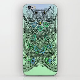 Little Birds and big brother Owl iPhone Skin