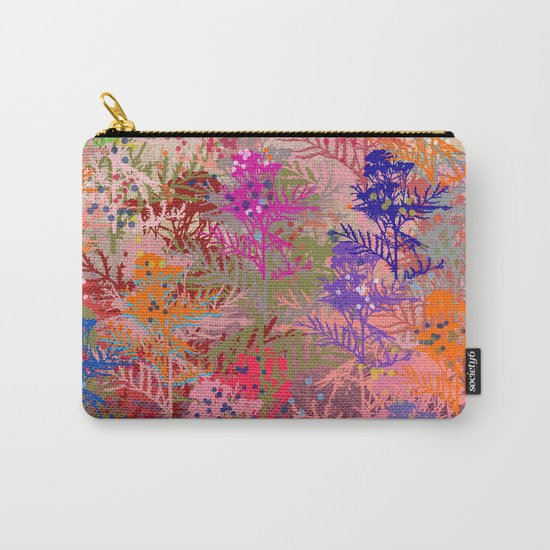 Floral abstract(52). Carry-All Pouch