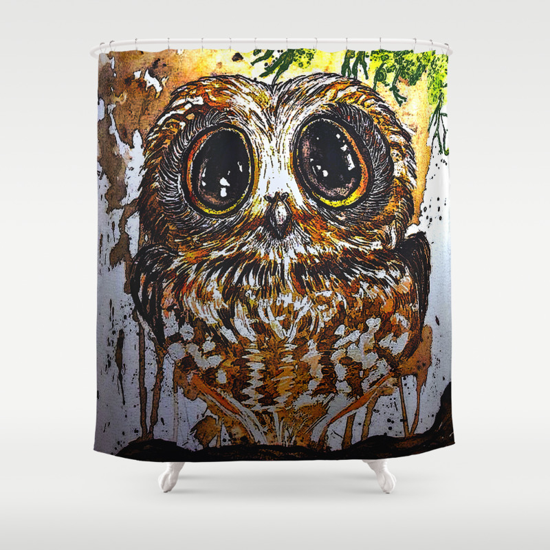 Lil Baby Shower Curtain By Watercolorkathy Society6