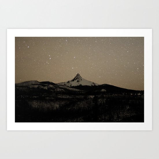 Mt. Hoodoo Art Print