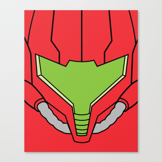 Minimalist Samus Canvas Print