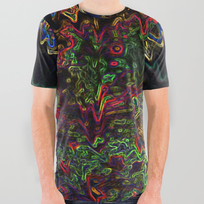 Mental Forest  All Over Graphic Tee