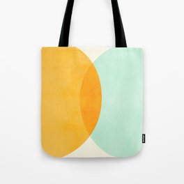 Spring Eclipse Abstract Shapes Series Tote Bag