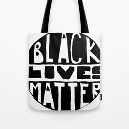 Black Lives Matter Filled Tote Bag