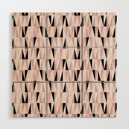 Pattern N.19 in Pink Wood Wall Art