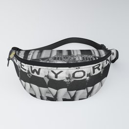 NYC Broadway Chorus Line, New York City black and white photograph Fanny Pack