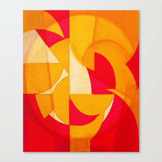 Geometric Reconstruction 2 Canvas Print