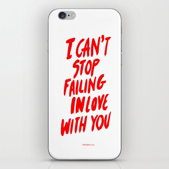Failing iPhone & iPod Skin