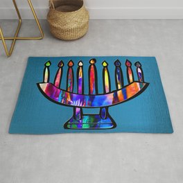 Happy Hanukkah! Area & Throw Rug