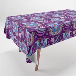 Luxe Pineapple // Midnight Purple Tablecloth