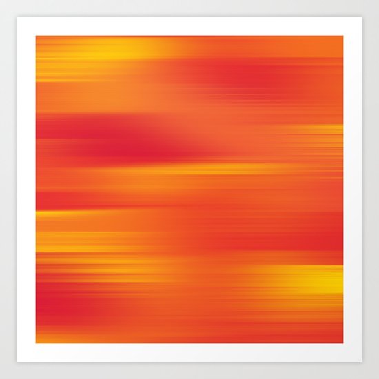 Heat Wave Art Print