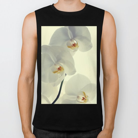 Orchid Art Biker Tank