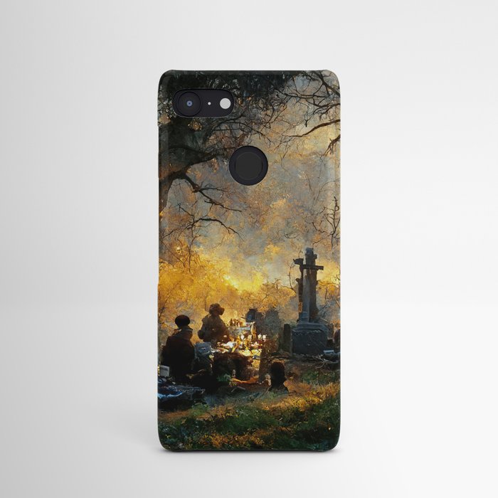 Victorian Graveyard Picnic Android Case