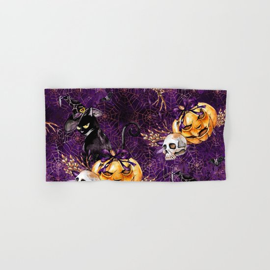 Halloween Witch #3 Hand & Bath Towel