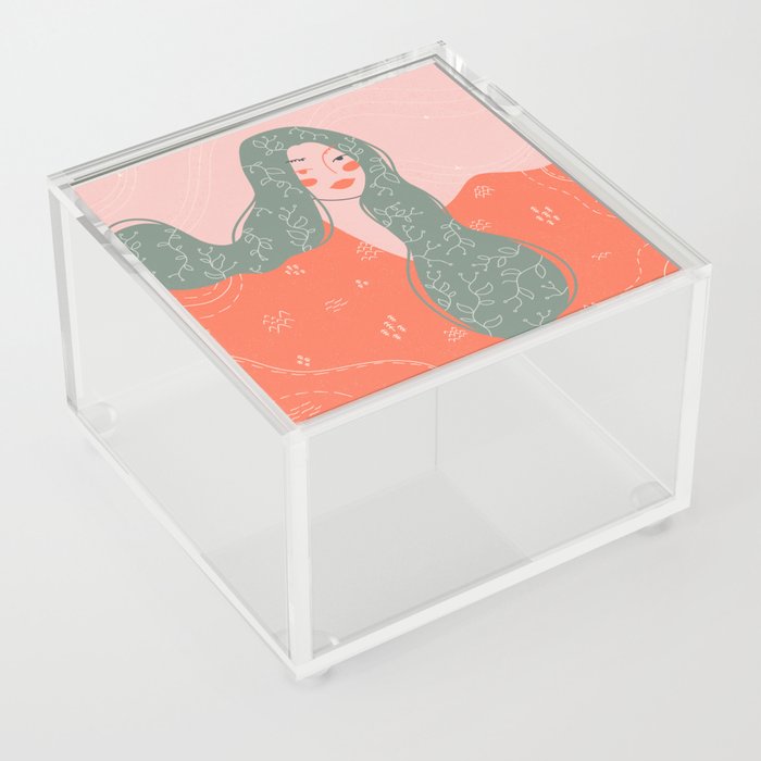 Mountain Woman Acrylic Box