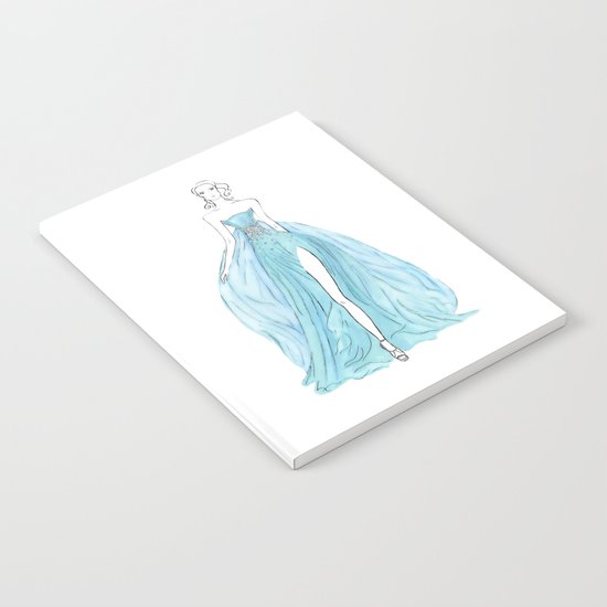 Floating Dress Notebook