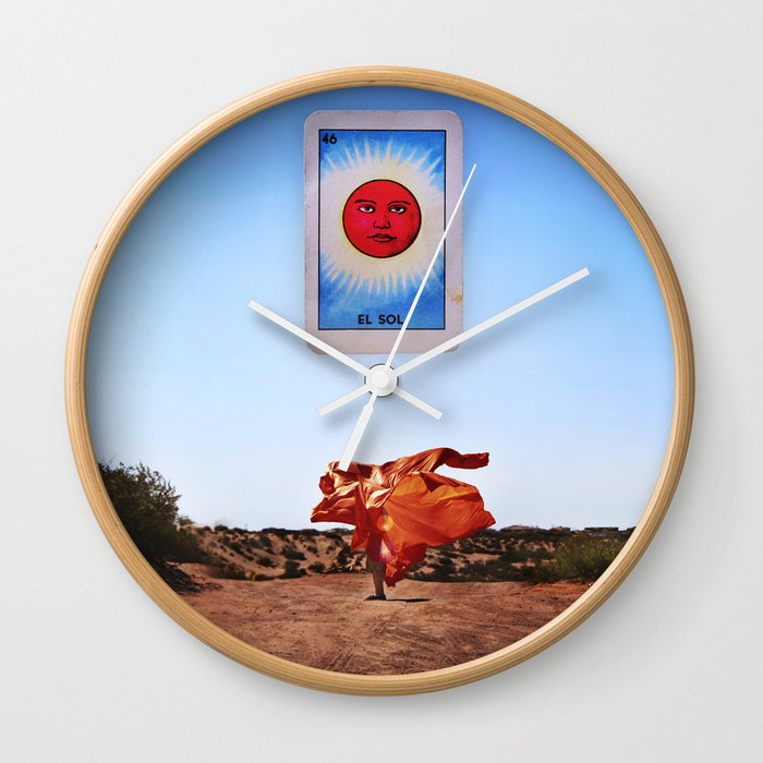 El Sol Wall Clock