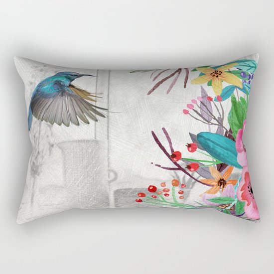 Flowers bouquet #11 Rectangular Pillow