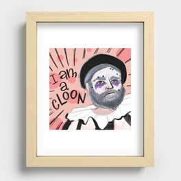 "I am a Cloon!" Chip Baskets Print Recessed Framed Print