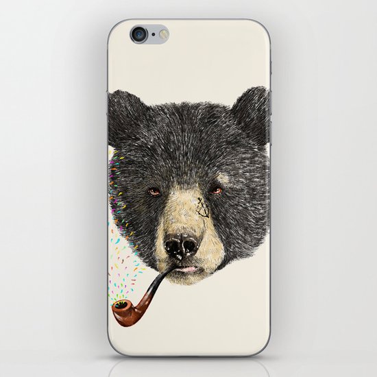 BLACK BEAR SAILOR iPhone Skin